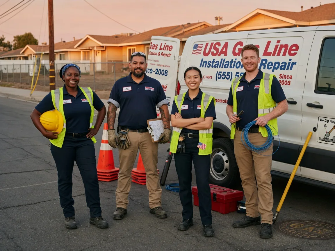 Gas Line Installation company in Laceys Spring, AL